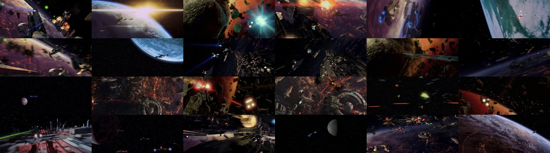 Space class contact sheet